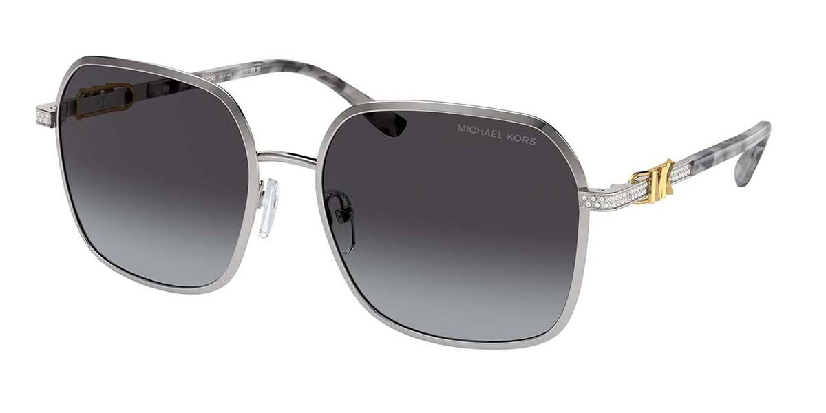 Michael Kors MK1145B CADIZ 18938G, Silver frame, Gradient Navy Blue lenses