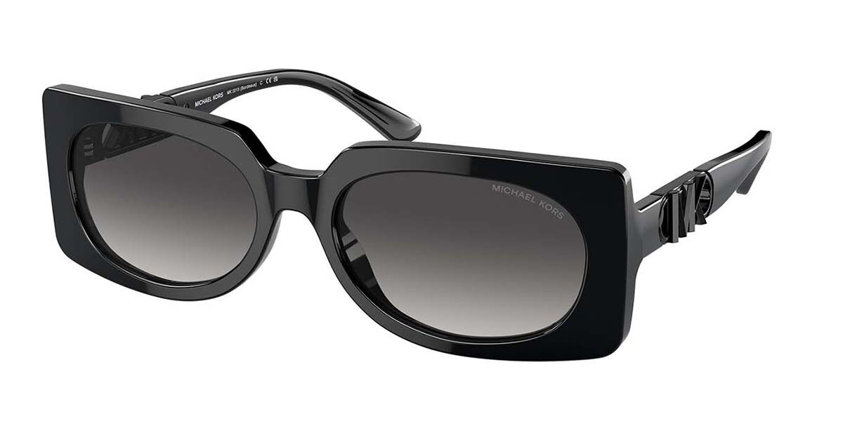Michael Kors MK2215 BORDEAUX 30058G, Black frame, Gradient Dark Grey lenses