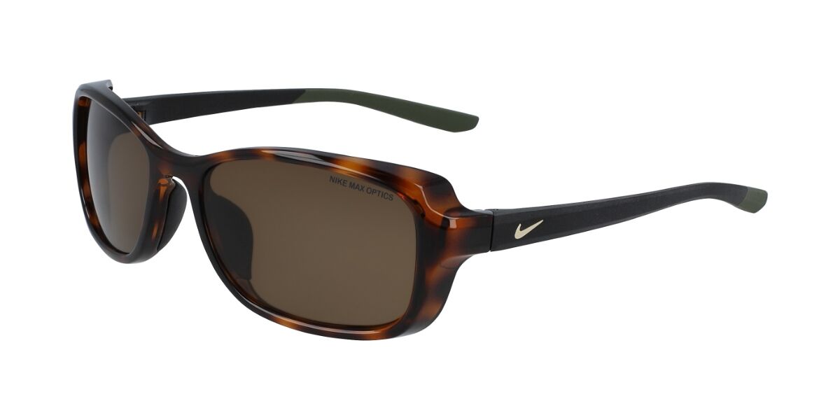 Nike BREEZE CT8031 220, Tortoiseshell frame, Dark Brown lenses