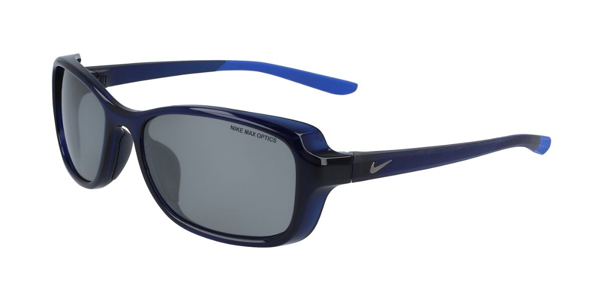 Nike BREEZE CT8031 410, Blue frame, Light Grey lenses