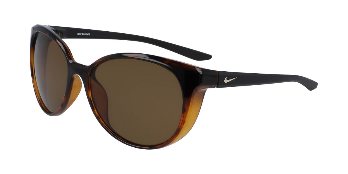 Nike ESSENCE CT8234 220, Tortoiseshell frame, Brown lenses