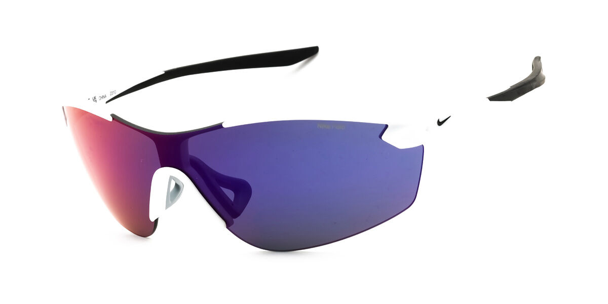 Nike VICTORY ELITE TEAM FZ9301 102, White frame, Gradient Field Red Purple Mirror lenses
