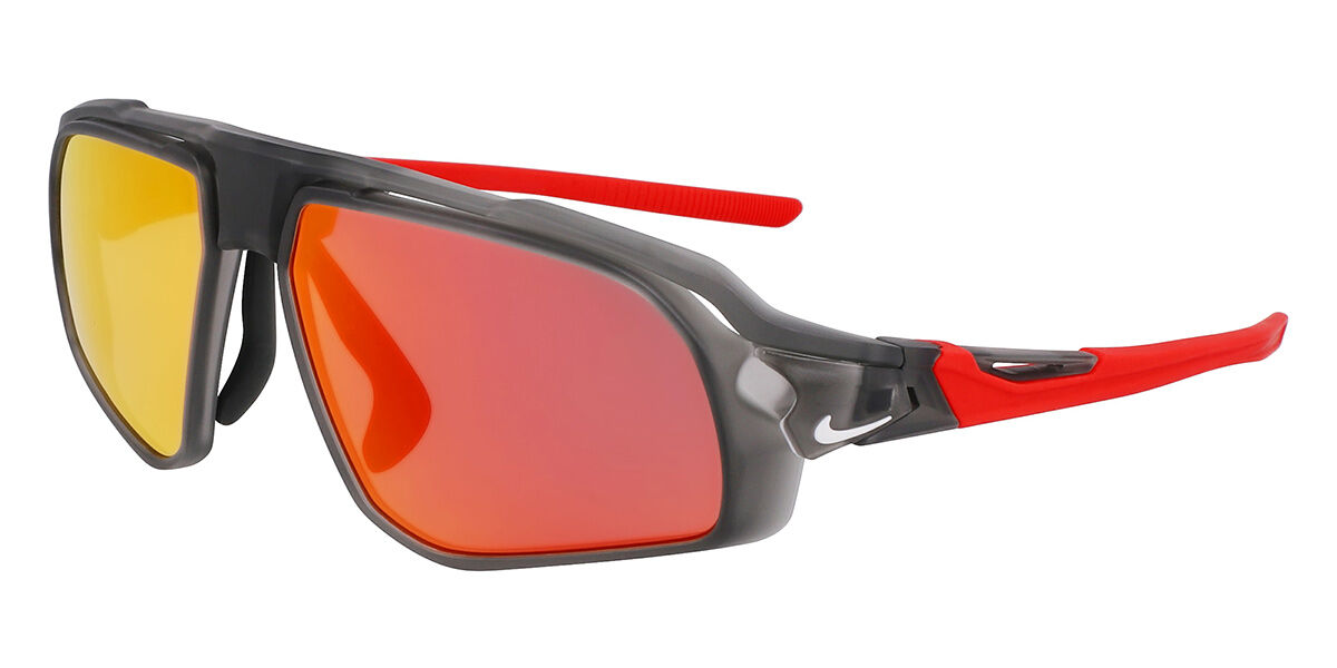 Nike FLYFREE M N IU8077X 060, Grey frame, Red Mirror lenses
