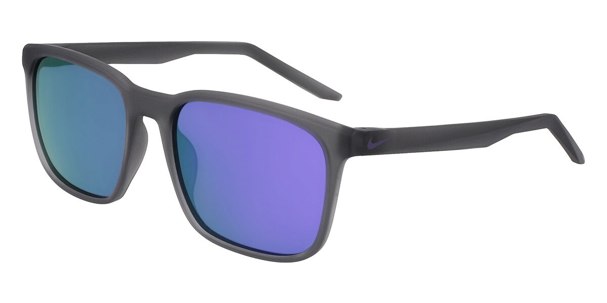 Nike RAVE P N IU4883X Polarized 066, Grey frame, Purple Mirror lenses