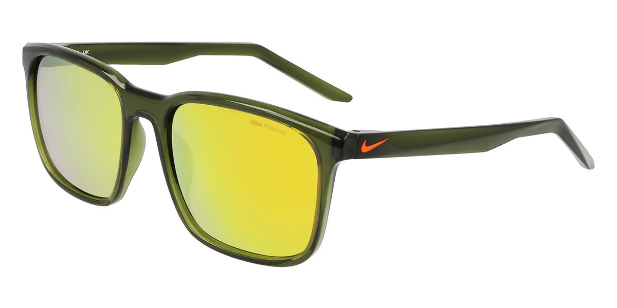 Nike RAVE P N IU4883X Polarized 222, Green frame, Orange Mirror lenses