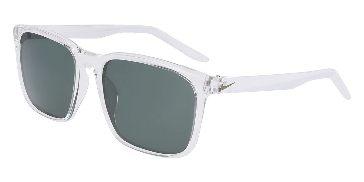 Nike RAVE P N IU4883X Polarized 901, Clear frame, Green lenses