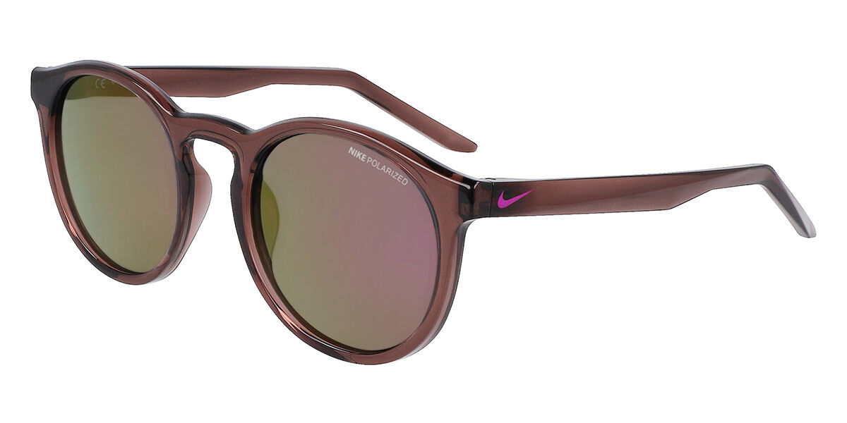Nike SWERVE P N IU4640X Polarized 291, Purple frame, Pink Flash Mirror lenses