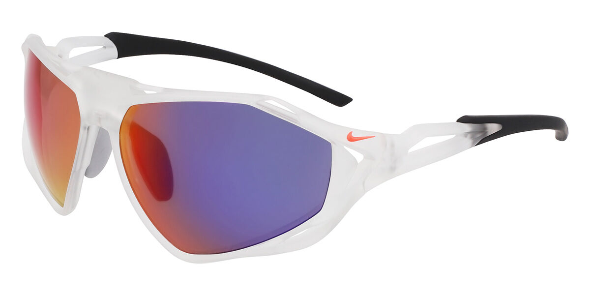 Nike ZEUS RISE E N IU8050X 900, White frame, Gradient Field Red Purple Mirror lenses