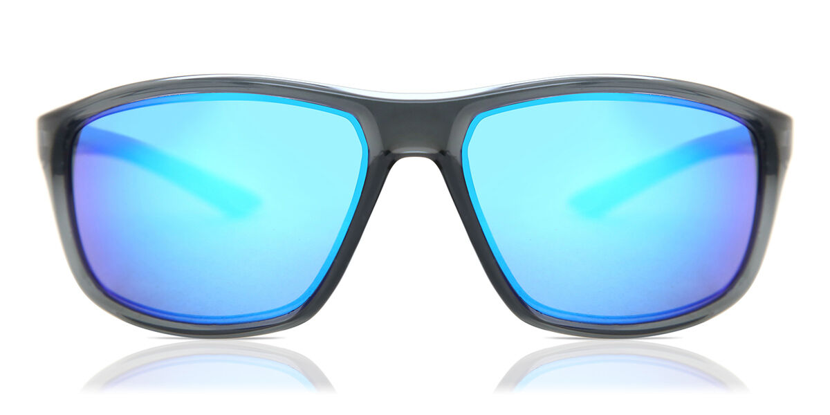 Nike ADRENALINE M EV1113 012, Grey frame, Blue Mirror lenses