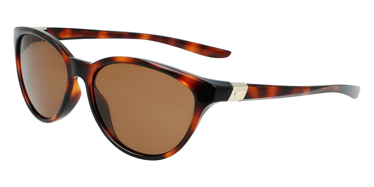 Nike CITY PERSONA P DM0082 Polarized 221, Tortoiseshell frame, Brown lenses