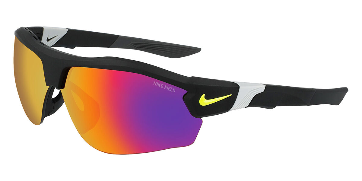 Nike SHOW X3 E DJ2032 013, Black frame, Yellow Purple Tint lenses