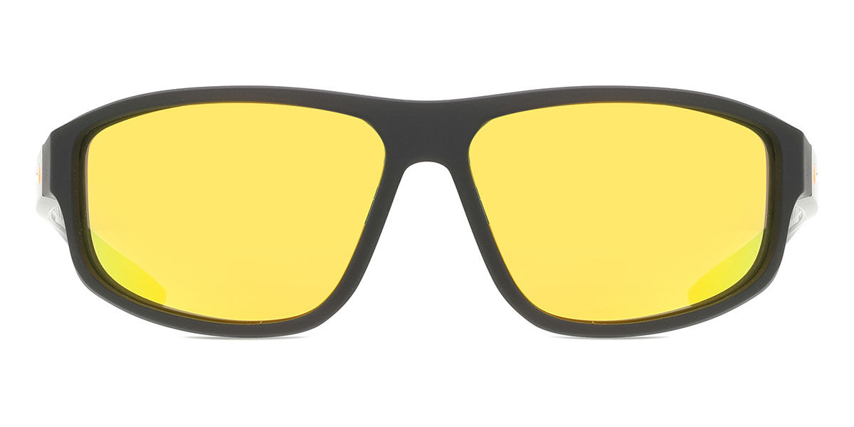 Nike BRAZEN FUEL M DJ0803 Polarized 452, Black frame, Yellow lenses