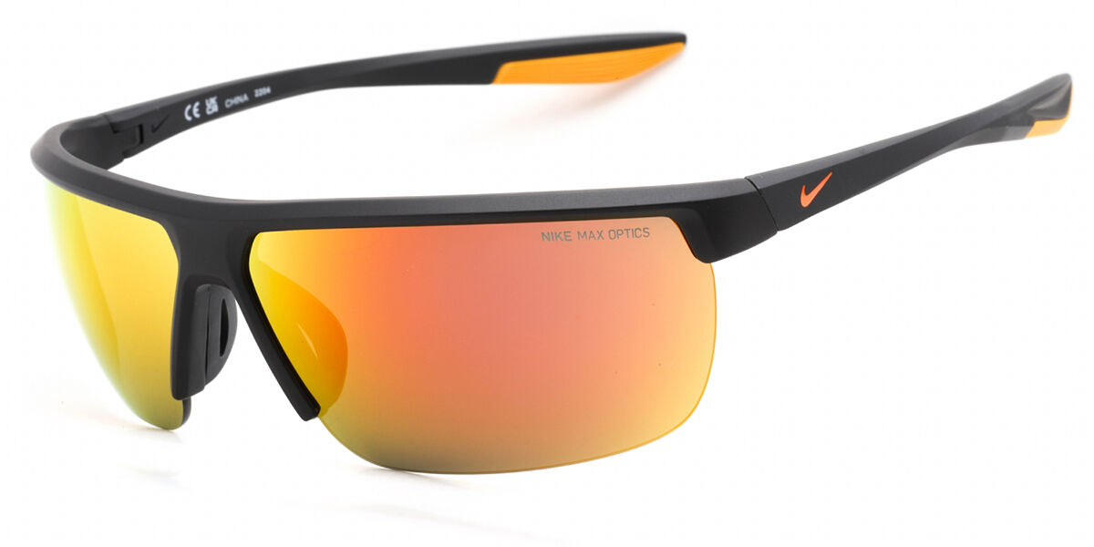 Nike TEMPEST M CW4665 015, Black frame, Orange Mirror lenses