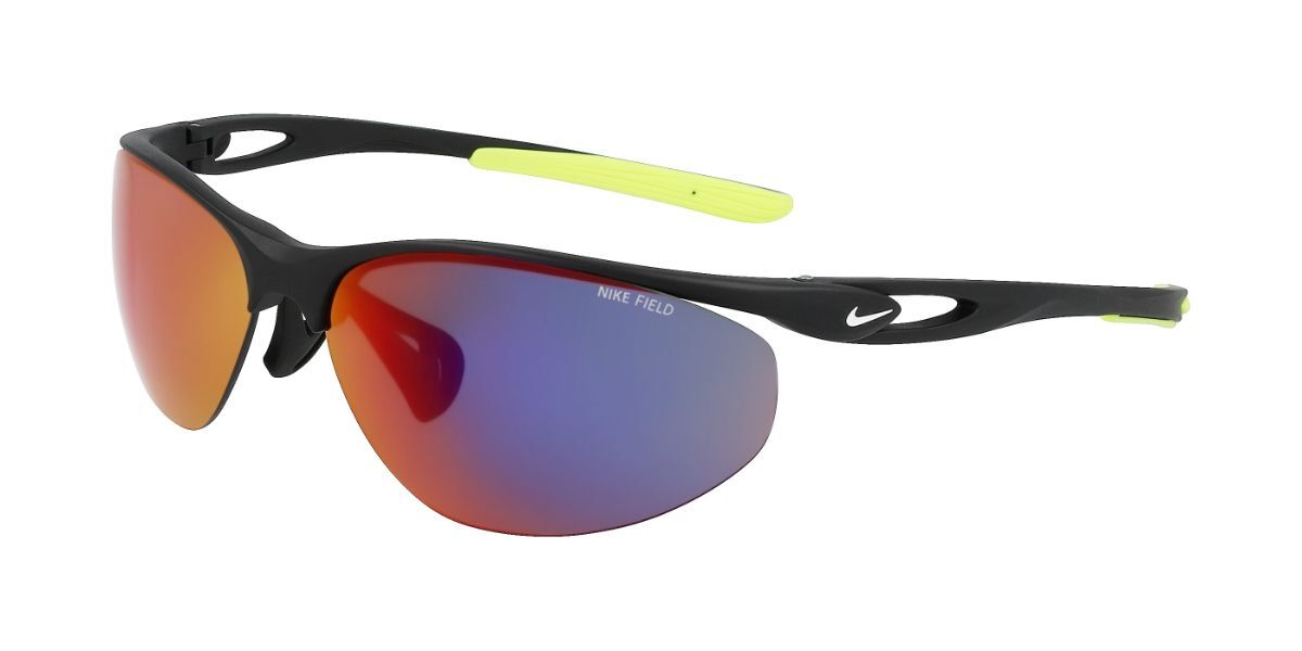 Nike AERIAL E DZ7353 011, Black frame, Blue Gradient Red lenses