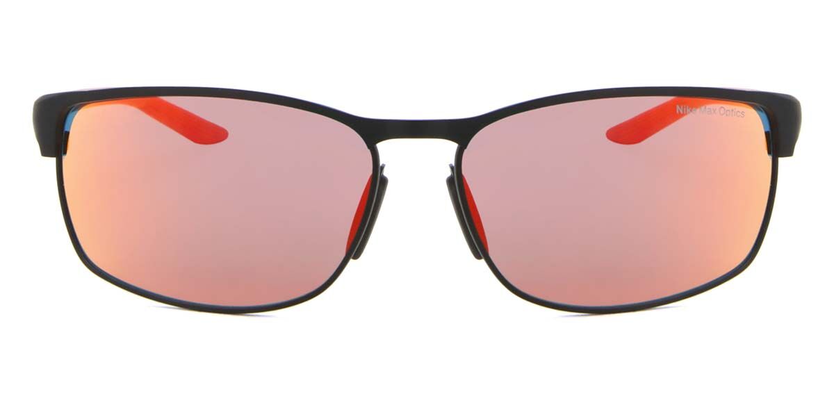 Nike MODERN METAL M DZ7366 010, Black frame, Red Mirror lenses
