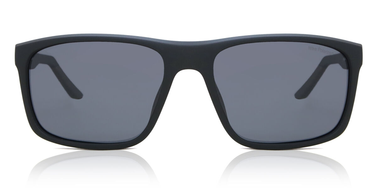 Nike FIRE L P FD1819 Polarized 011, Black frame, Dark Grey lenses
