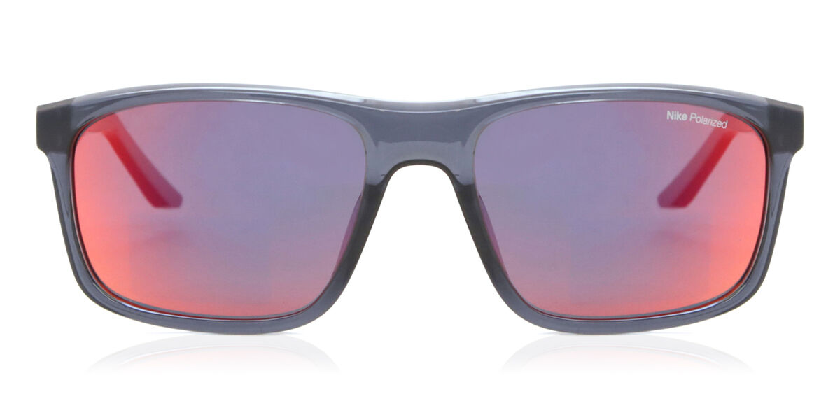 Nike FIRE P FD1818 Polarized 021, Grey frame, Red Flash Mirror lenses