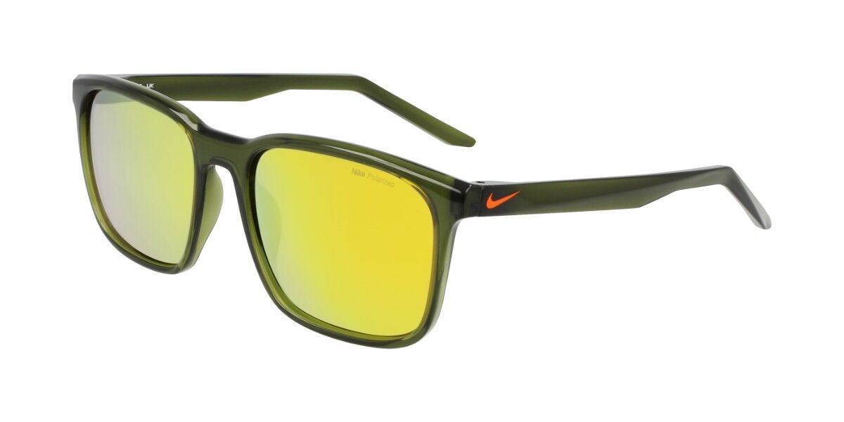 Nike RAVE P FD1849 Polarized 222, Green frame, Orange Mirror lenses