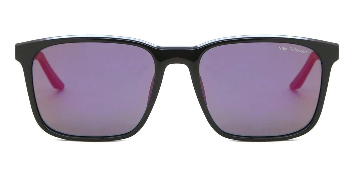 Nike RAVE P FD1849 Polarized 010, Black frame, Pink Flash Mirror lenses