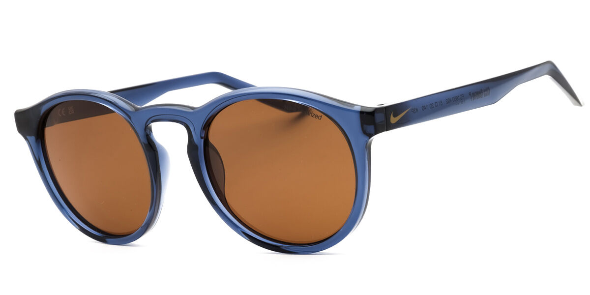 Nike SWERVE P FD1850 Polarized 492, Blue frame, Brown lenses