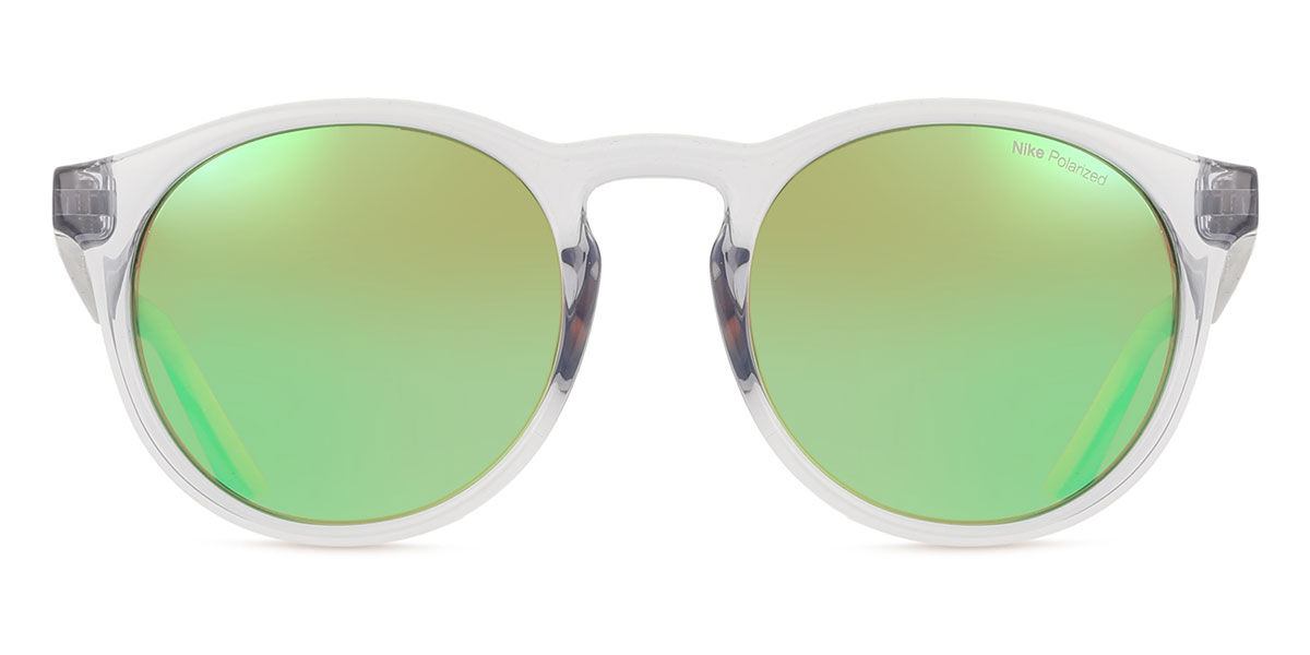 Nike SWERVE P FD1850 Polarized 012, Grey frame, Green Mirror lenses