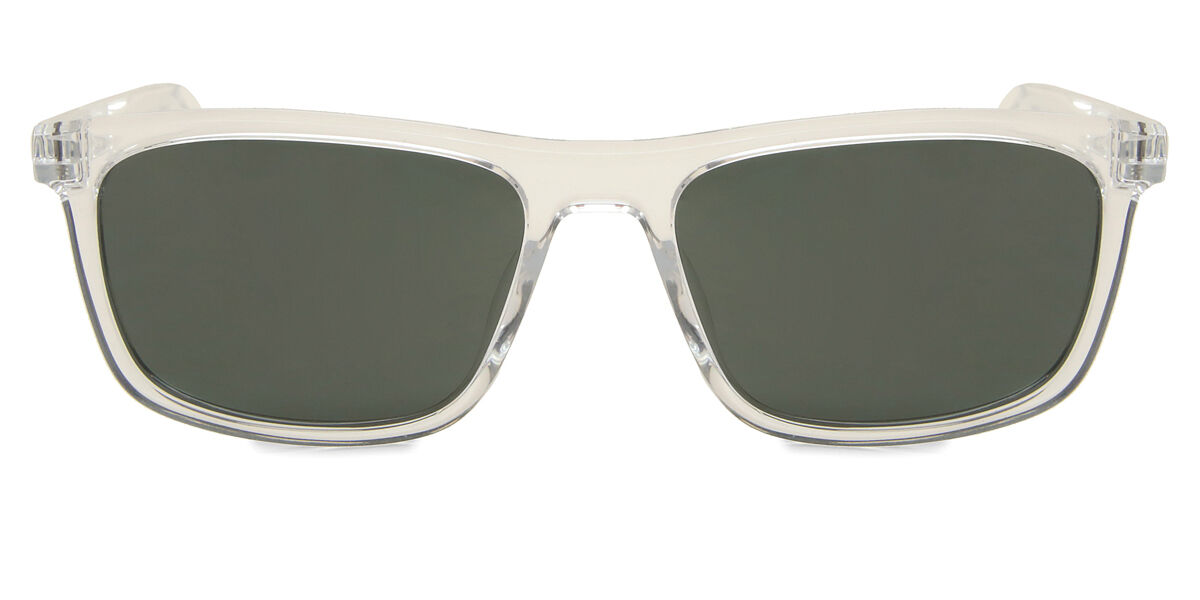Nike EMBAR P FV2409 Polarized 900, Clear frame, Dark Green lenses
