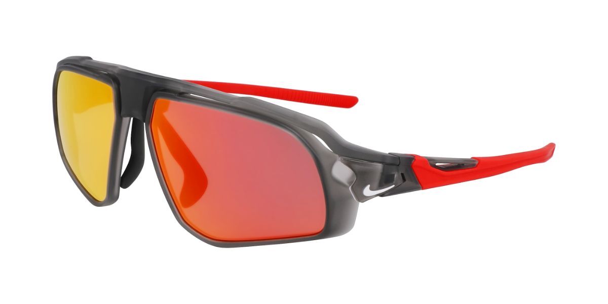 Nike FLYFREE M FV2391 060, Grey frame, Orange Red Mirror lenses