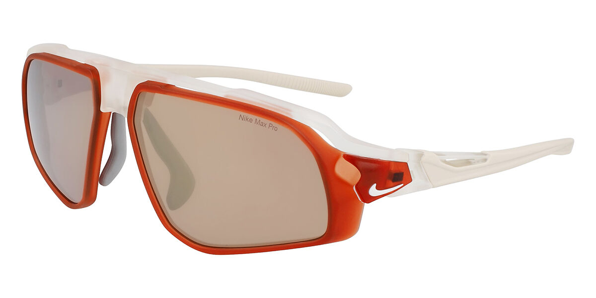 Nike FLYFREE E FV2389 100, Red frame, Road Brown lenses