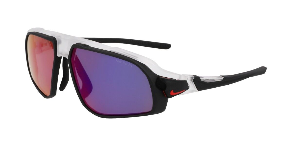 Nike FLYFREE E FV2389 902, White frame, Gradient Field Red Purple lenses