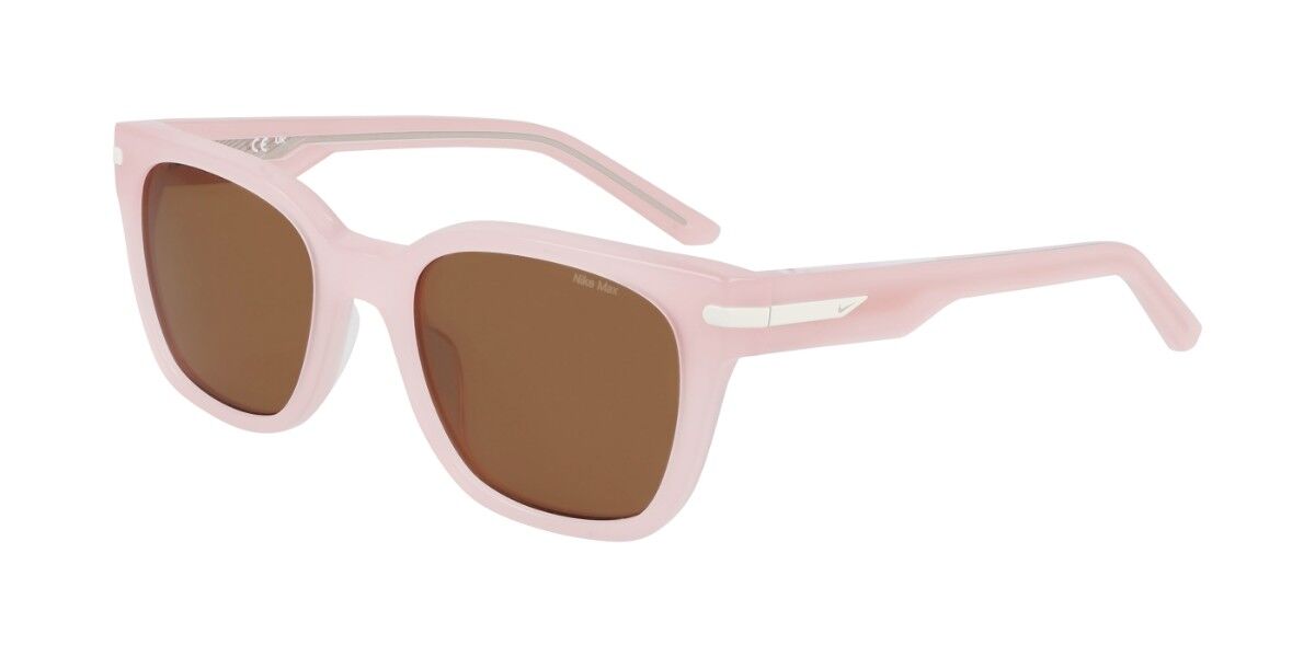 Nike CRESCENT II EV24018 801, Pink frame, Dark Brown lenses
