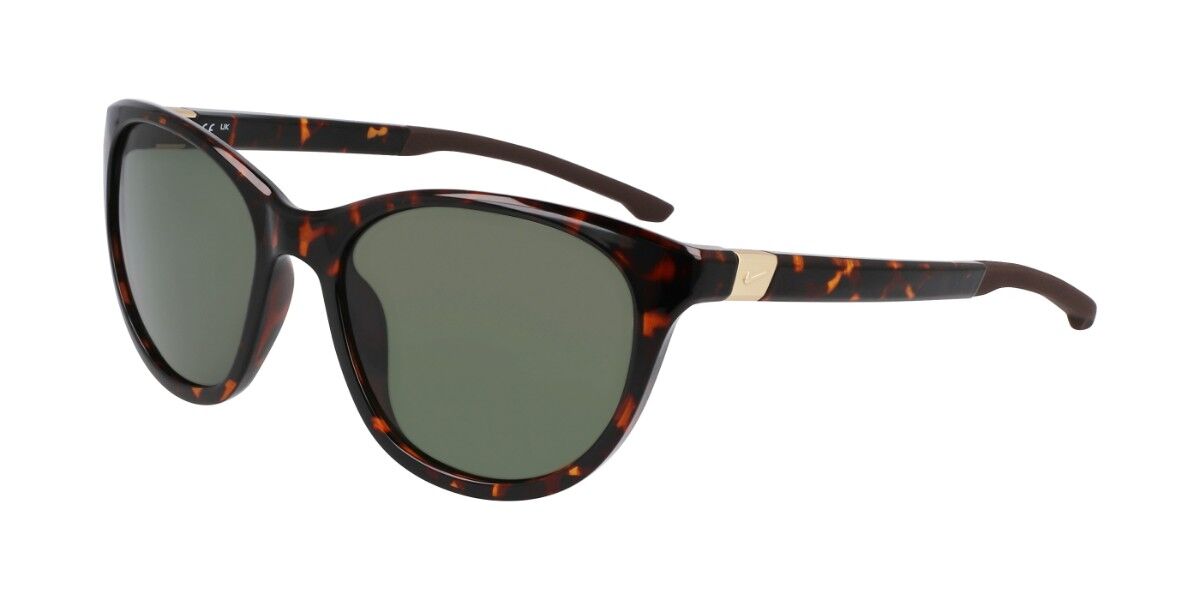 Nike CITY HERO EV24006 298, Tortoiseshell frame, Dark Green lenses