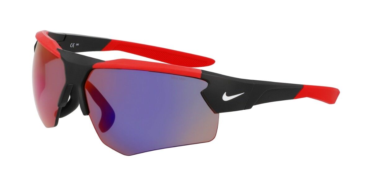 Nike CLOAK DUO E EV24037 012, Red frame, Gradient Field Red Purple lenses