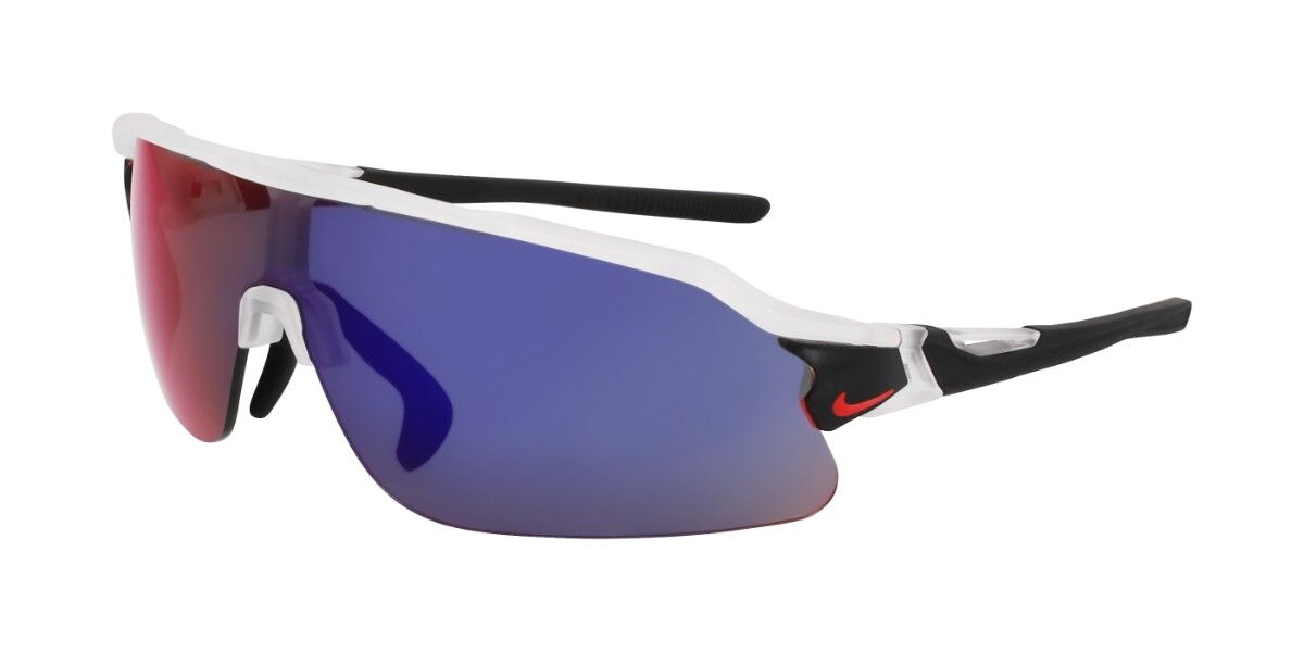 Nike FLYFREE SHIELD E EV24034 902, White frame, Gradient Field Red Purple lenses