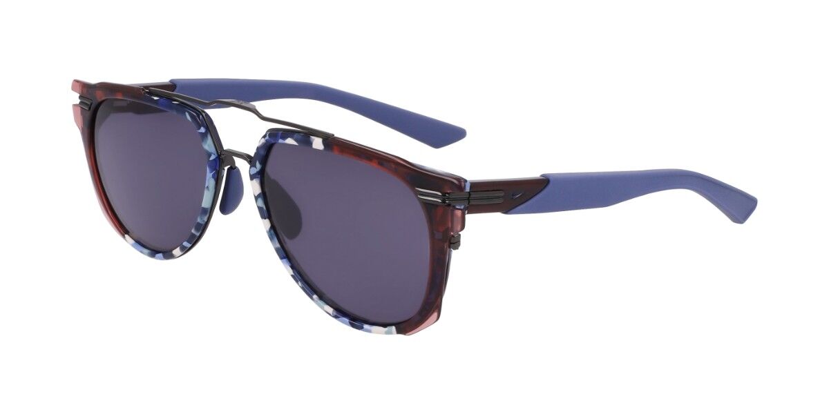 Nike ELECTRIC DAZE IF1009X 400, Tortoiseshell frame, Dark Blue lenses