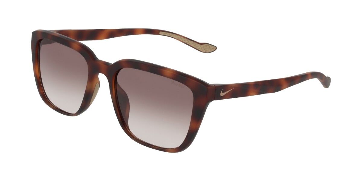 Nike TEMPER FLAIR IF1055X 220, Tortoiseshell frame, Gradient Dark Brown lenses
