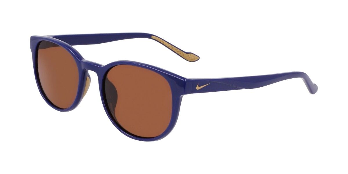 Nike TEMPER FLOW IF1101X 492, Blue frame, Brown lenses