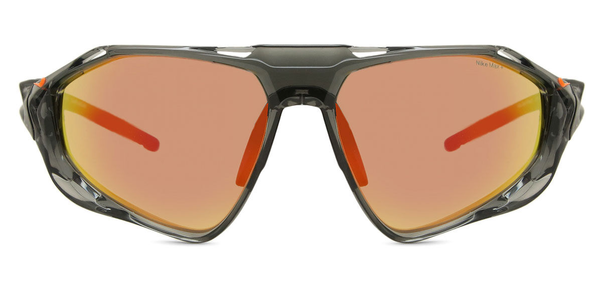 Nike ZEUS RISE E IF1113X 084, Grey frame, Road Orange Mirror lenses