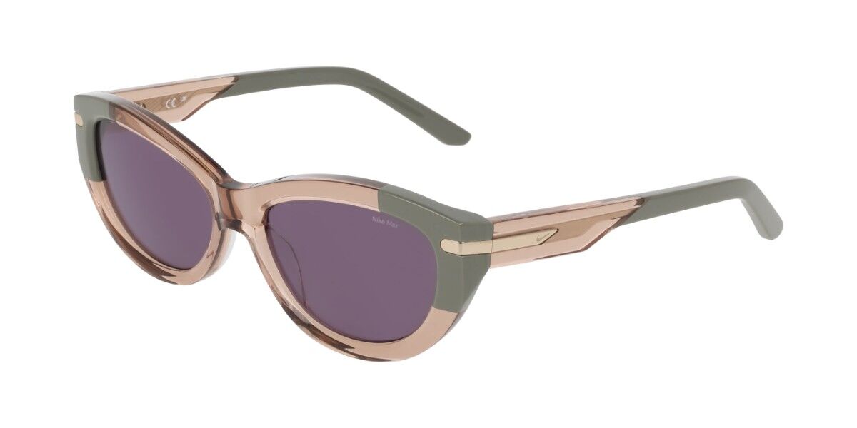 Nike CRESCENT FAWN IH0918X 200, Brown frame, Green G15 lenses