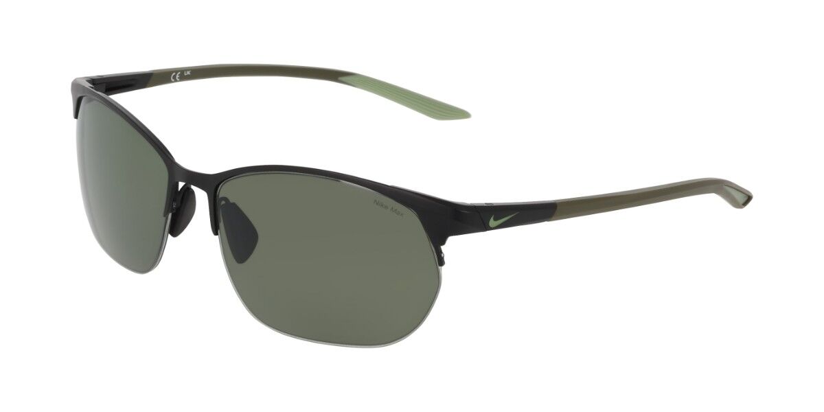 Nike MODERN METAL ZONE IH0911X 011, Black frame, Dark Green lenses
