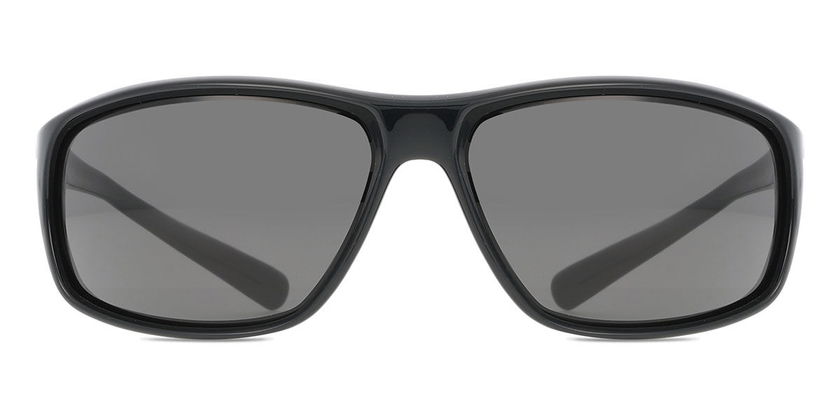 Nike ADRENALINE FQ4602 001, Black frame, Dark Grey lenses