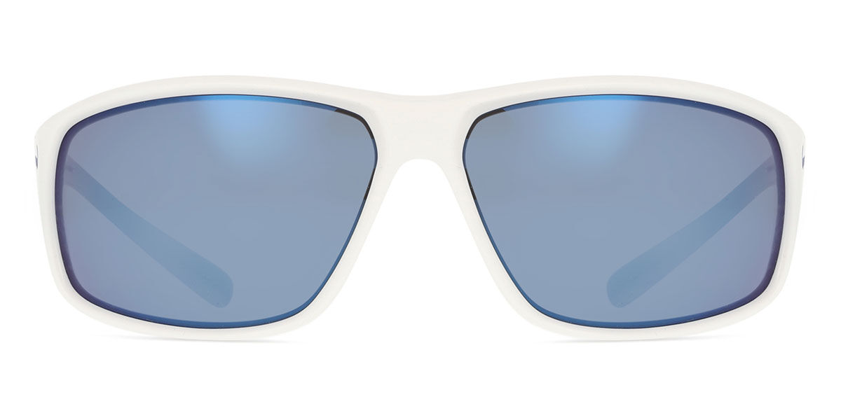 Nike ADRENALINE MI EV1134 144, White frame, Blue Flash Mirror lenses