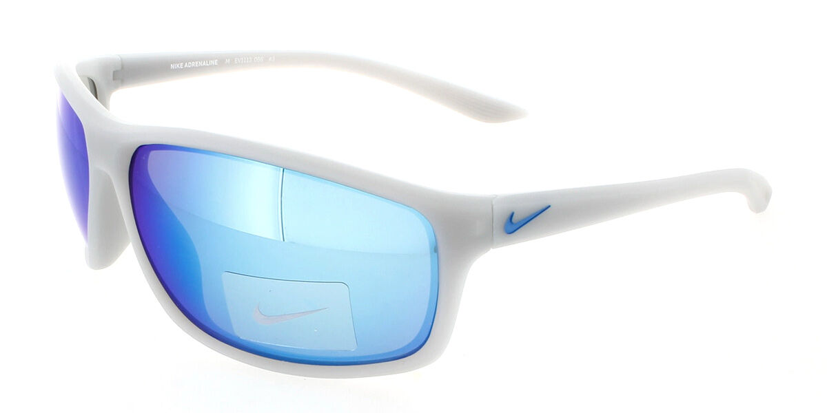 Nike ADRENALINE M EVG 066, Grey frame, Blue Mirror lenses