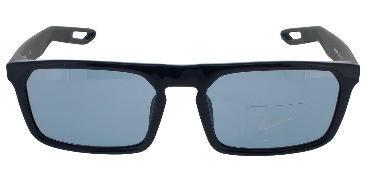 Nike NV03 DZ7374 451, Black frame, Dark Blue lenses
