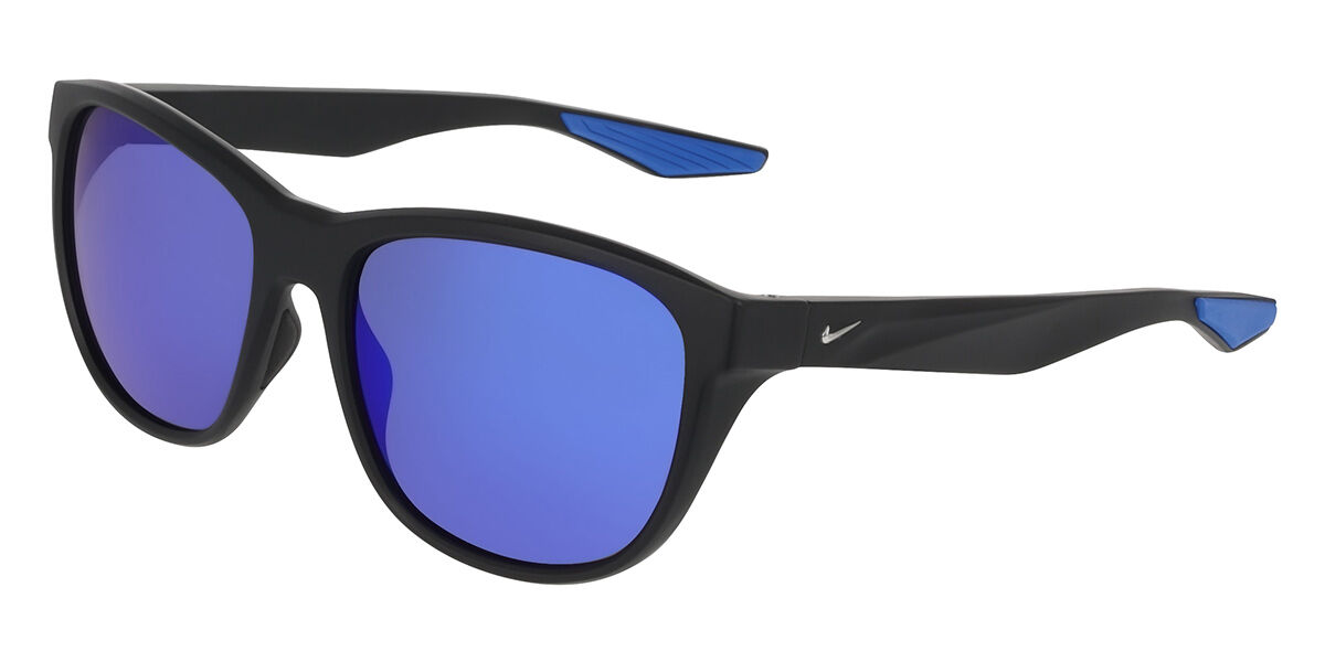 Nike EXPLORE FLOW IO0101X 011, Black frame, Blue Mirror lenses