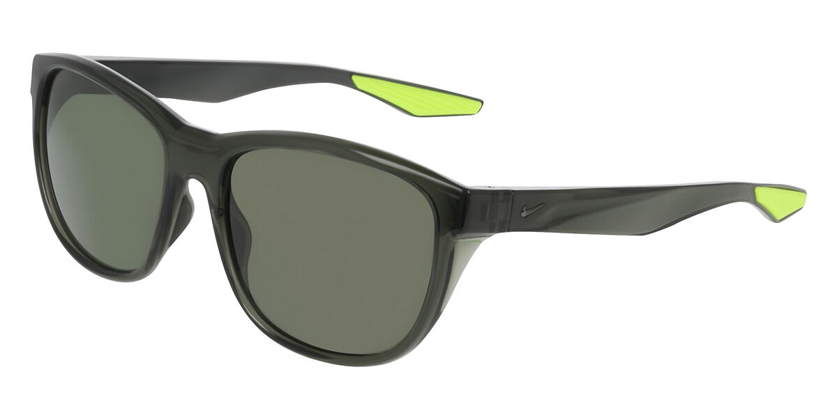 Nike EXPLORE FLOW IO0101X 355, Green frame, Dark Green lenses