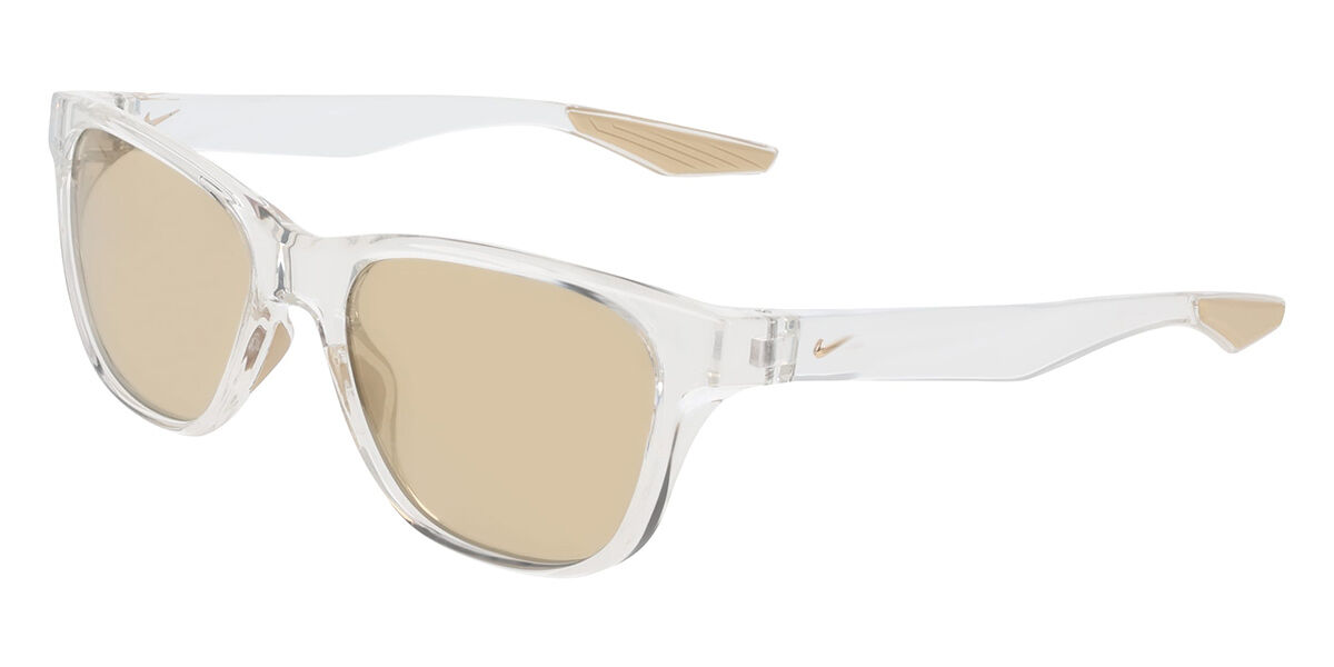 Nike EXPLORE SWAY IO0102X 975, Clear frame, Gold Mirror lenses