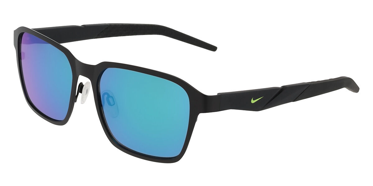 Nike RADEON VALOR IM9734X 010, Black frame, Green Mirror lenses