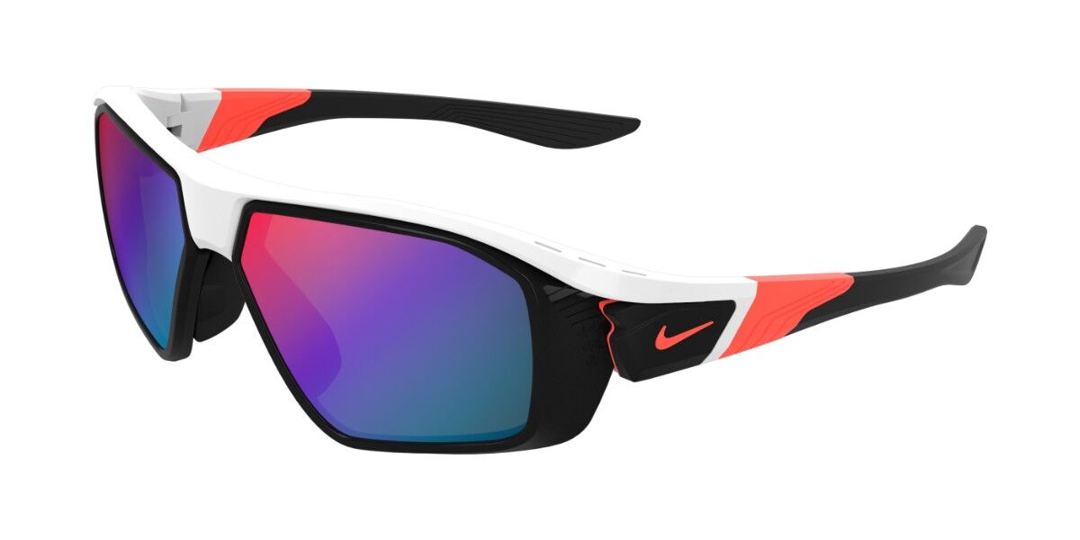 Nike SHOW X3 FF IM9736X 100, White frame, Gradient Field Red Purple lenses