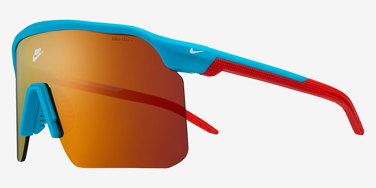 Nike EXPEDITION SHIELD 26 IO1465X 366, Blue frame, Red Mirror lenses