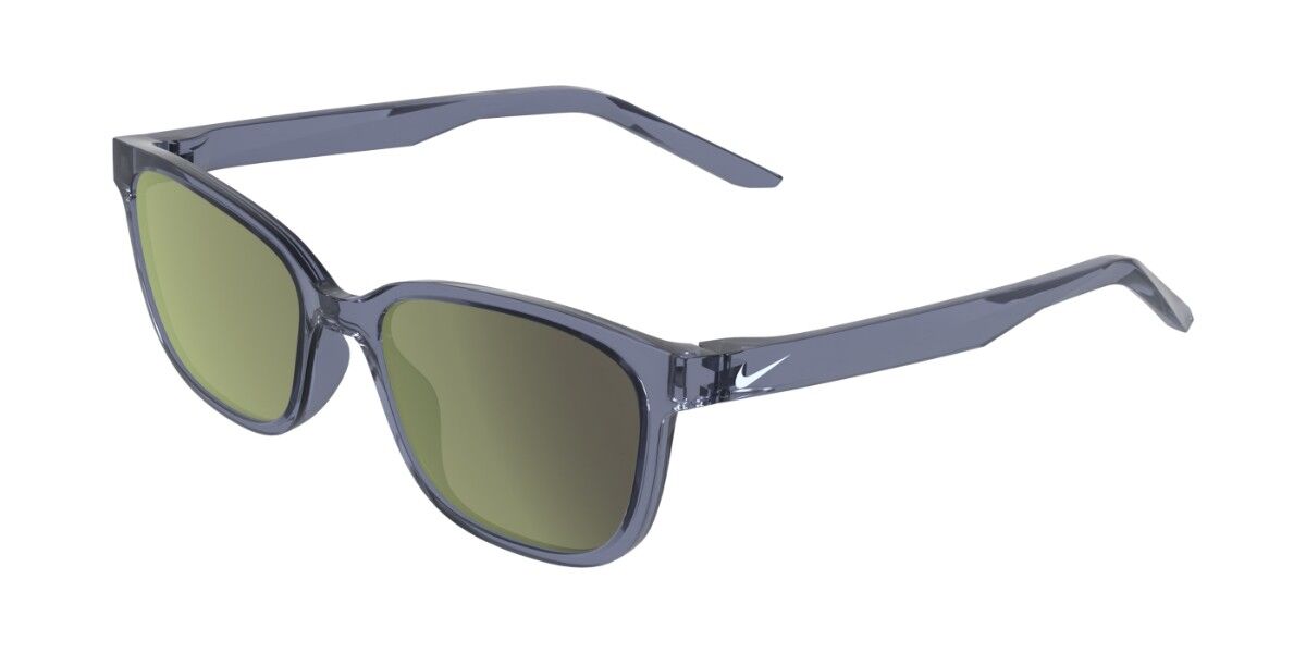 Nike FLASH P IQ7241X Polarized 588, Purple frame, Yellow Flash Mirror lenses